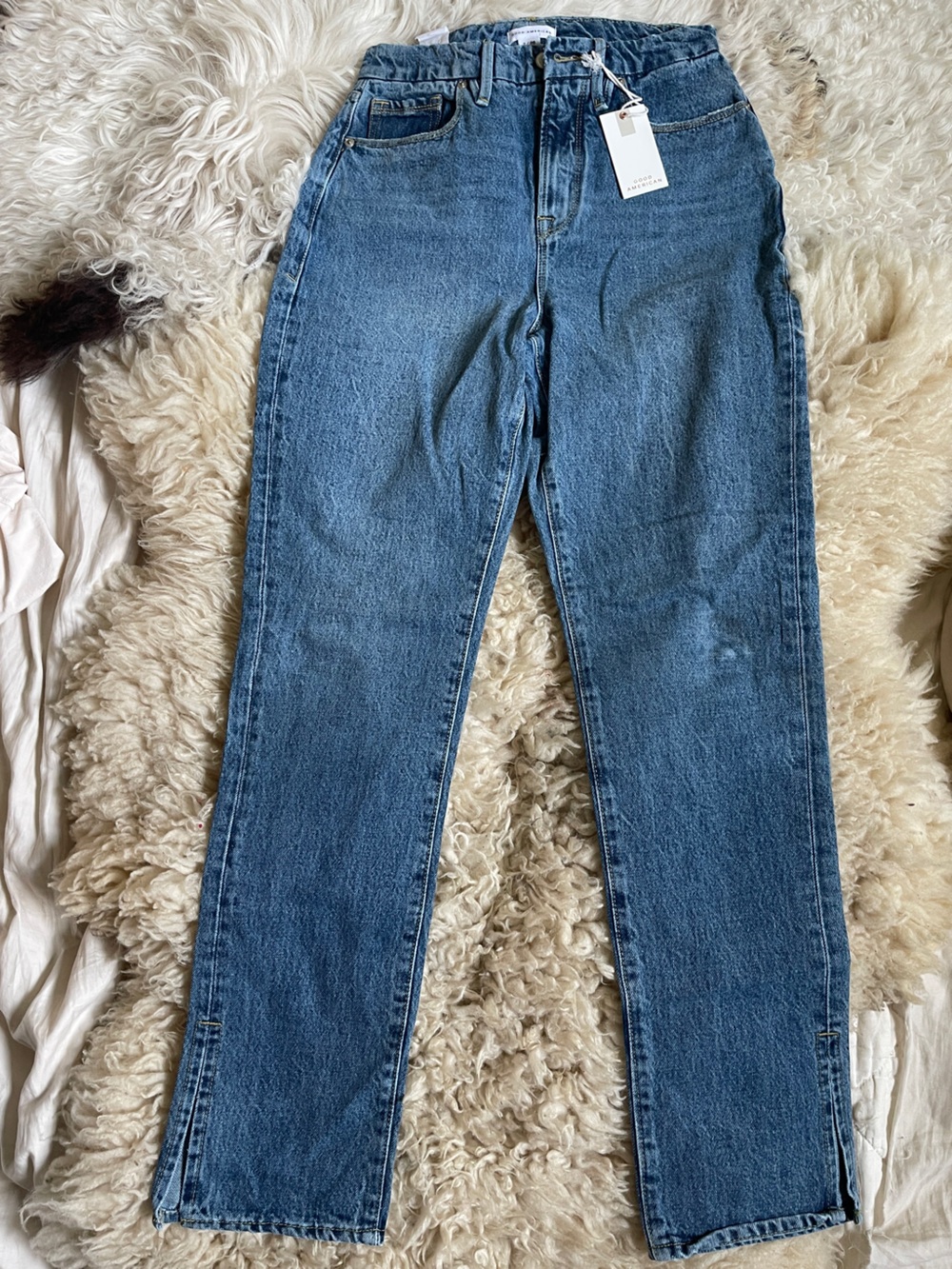 Good American Medium Blue Denim Jeans